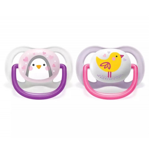 Dojčenský cumlík, cumlík Ultra Air, 0-6m, Bird