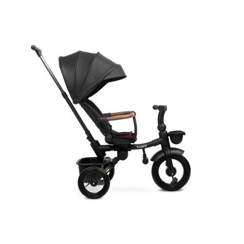 Multifunkčná detská trojkolka SABER - červená, čierna