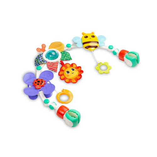 Hrazdička s hrkálkami nielen na kočík, Lúka