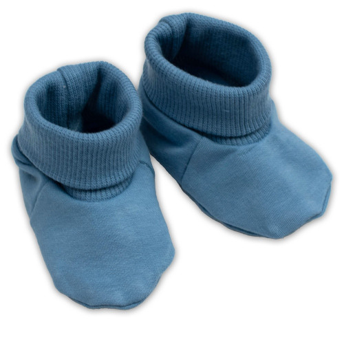 Rastúci teplákový overal pre bábätko, čiapky, topánky, 3D, Nature -  tm. modrý