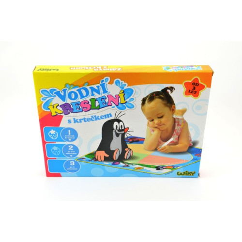 Teddies Vodné kreslenie maľovanie vodou s Krtkom v krabici