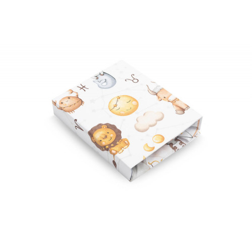 Prestieradlo do postieľky 60x120, Hviezdne zvieratká