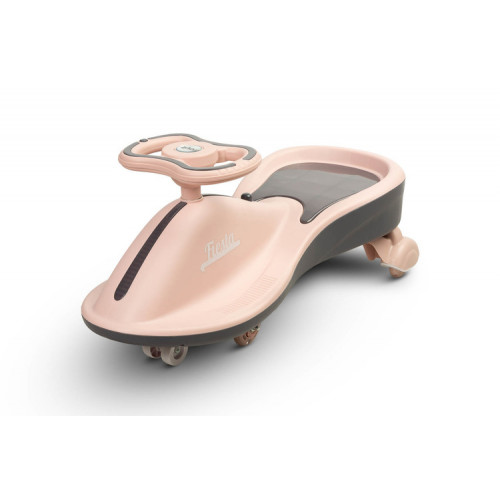 Gravitačné jazdítko, odrážadlo, Fiesta - béžové, purple