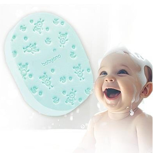 Detská hubka na umývanie - zelená