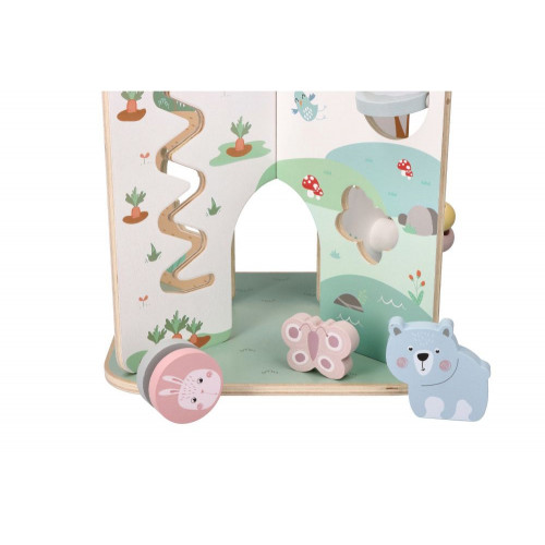 Adam Toys Drevené centrum dobrodružných aktivít v lese - mätové