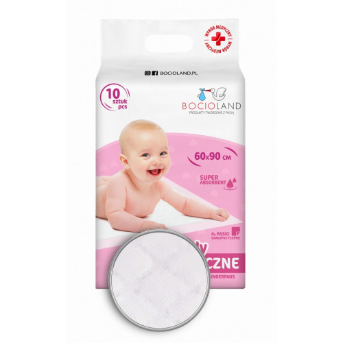 Výhodné balenie - Prebaľovacie podložky, jednorazové, 3x10ks, 60x90cm