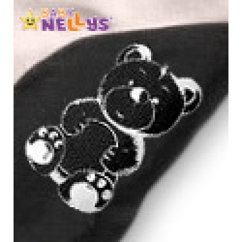 Fusak nielen do autosedačky Baby Nellys ® POLAR - zelený medvedík