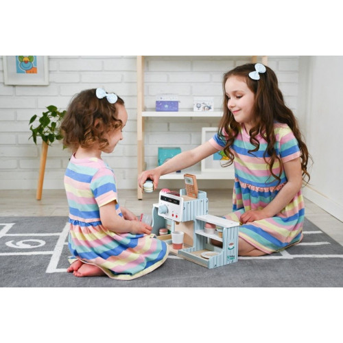 Kaviareň so zmrzlinou, drevo, Adam Toys