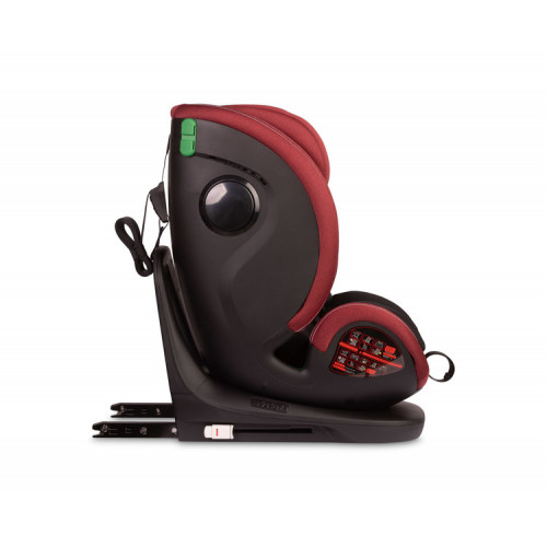 Detská autosedačka Securo 40-150 cm, otočná, ISOFIX, i-Size, 40-150, červená