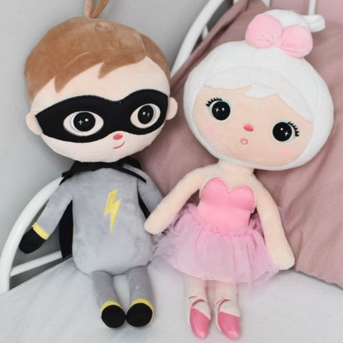 Handrová bábika Metoo Super Boy  - sivá