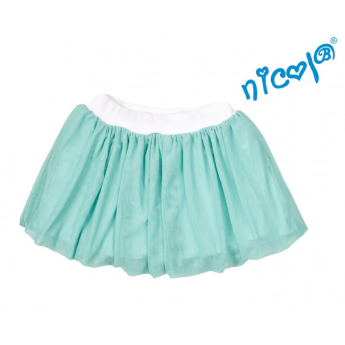 Detská sukne Nicol, Mořská víla - zelená, veľ. 122