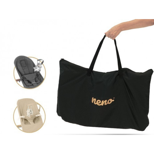 Lehátko pre bábätko Nesso, béžové + taška