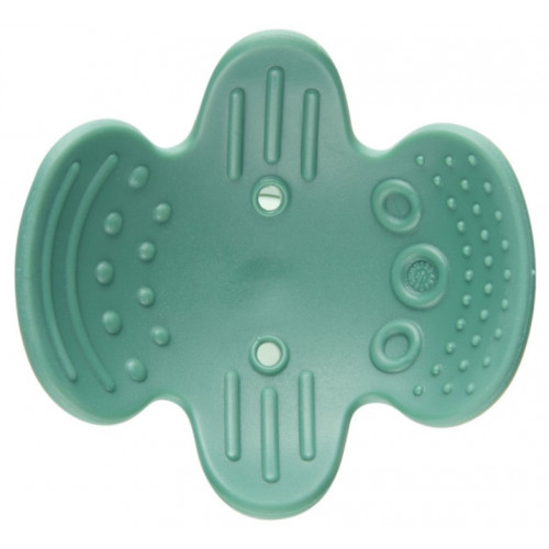 Canpol Babies Senzorická hrkálka s hryzátkom, zelená