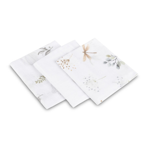 Mušelínové plienky pre bábätko SOFT 3 ks - 70x80 cm