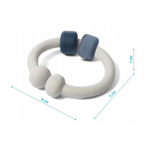 BabyOno Silikónové hryzátko Link