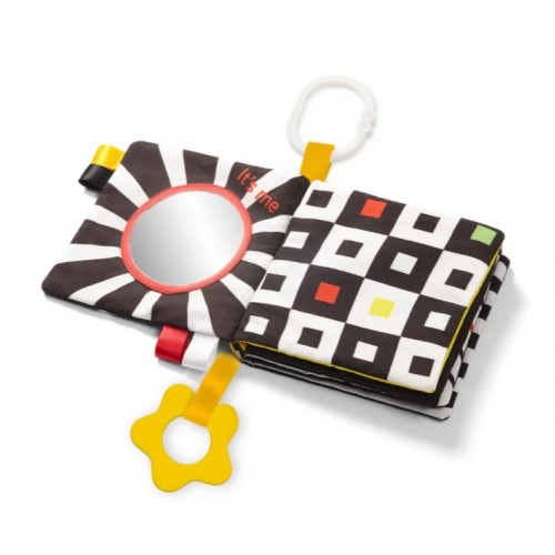 BabyOno Mäkká senzorická knižka - My Contrast book