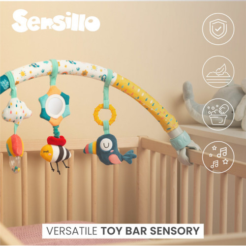 Plyšový oblúk s hračkami - Jungle