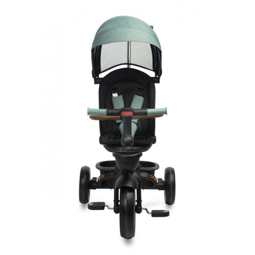 Multifunkčná detská trojkolka SABER - modrá, čierna