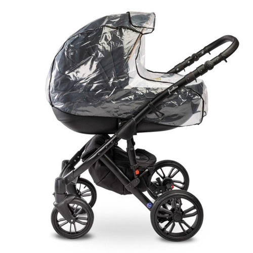 Pláštenka na hlboký kočík, univerzálna, transparentná