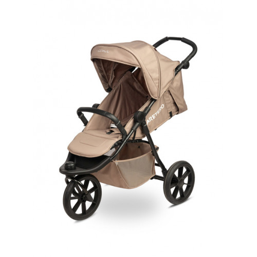 Športový kočík trojkolka Lima - béžový