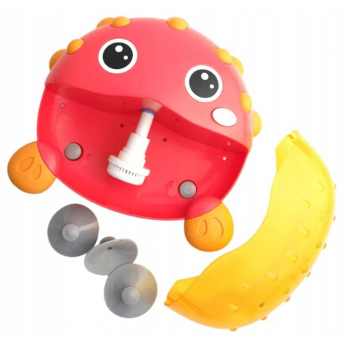 Hračky do vody Bublinková rybka - červená