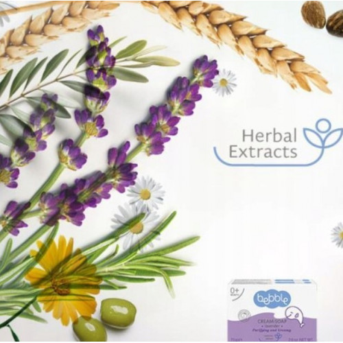 Detské mydlo Bebble s levanduľou 75g - 1ks