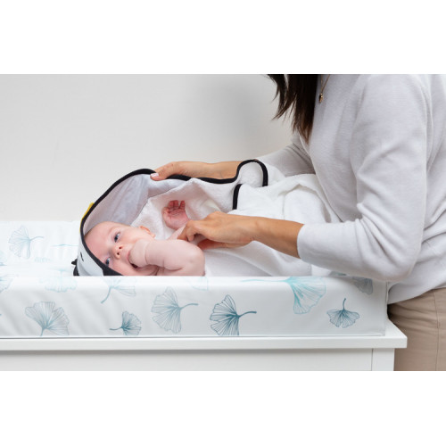 Detská osuška 100x100cm, froté bavlna, Tučniak, biela