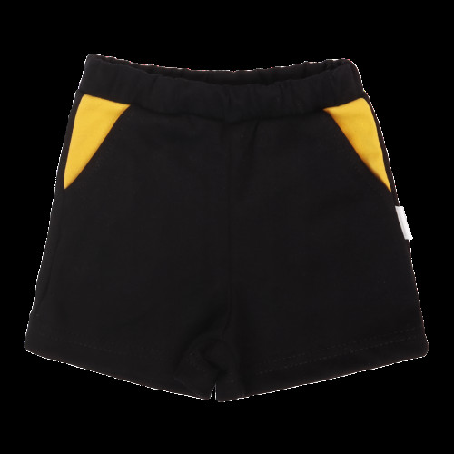 Mamatti Bavlnené kraťasky Mýval - čierne, veľ. 92