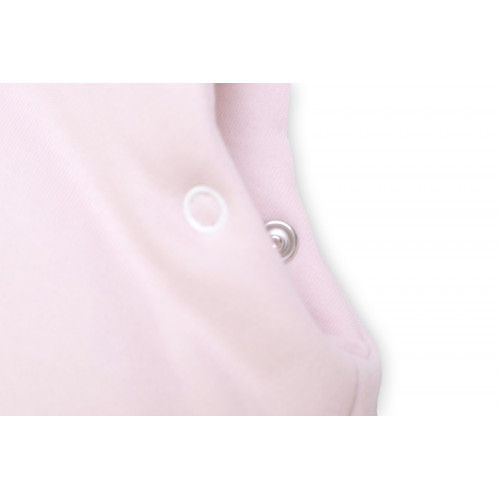 Teplý spací vak so zahrnovacími nohavičkami, Soft Hand Made, púdrovo ružový, veľ. S