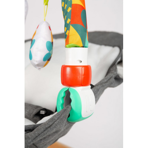 Edukačná hrazdička na kočík - farebná