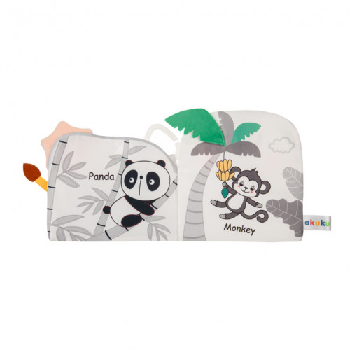 Senzorická knižka pre bábätká Zoo