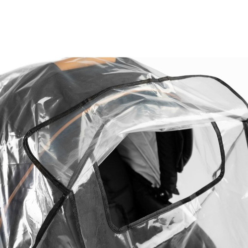 Pláštenka na športový kočík, univerzálna, transparentná