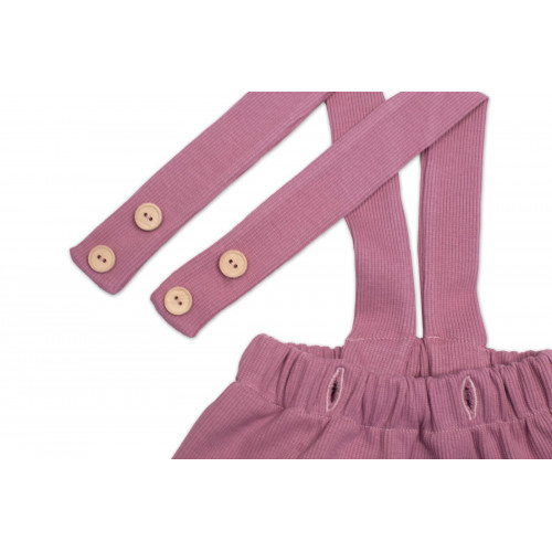 3D súprava LADY, bavlna, body kr. rukáv, suknička s láclom, čelenka, orgovánová/biela, 68