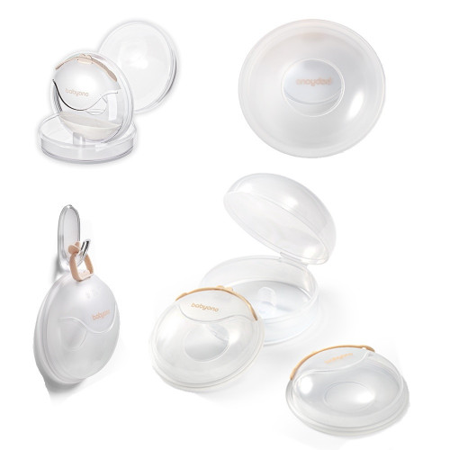 Laktačné mušle - zberače mlieka, 2 ks v balení