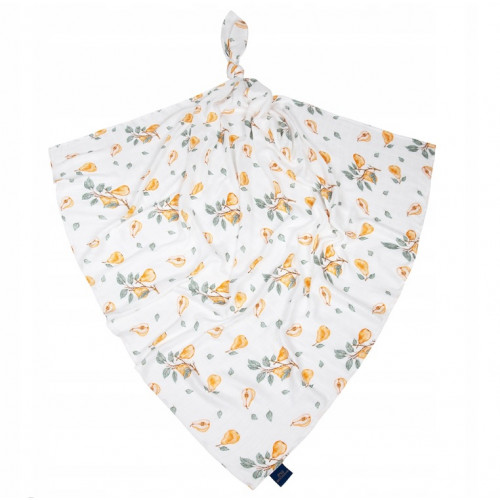 Bambusová plienka 75x75cm, lux, Hrušky