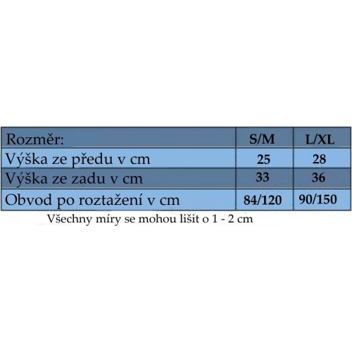 Be MaaMaa Těhotenský pás - žltý, vel´. L/XL