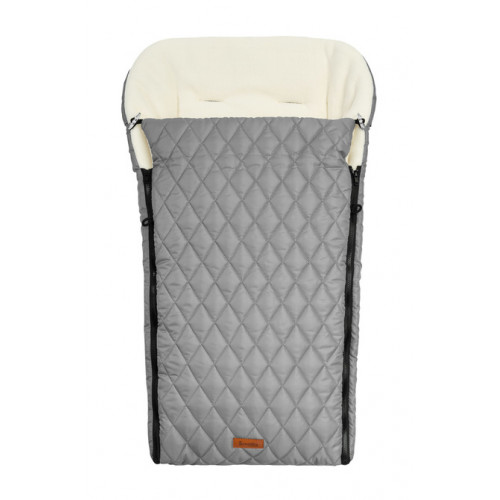 Prešívaný fusak, polar, 95x40cm - šedý