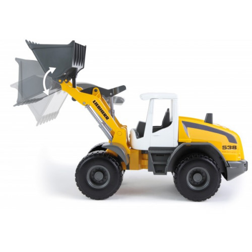 Teddies Auto Nakladač Worxx plast 49cm 1:15 v krabici Liebherr L538