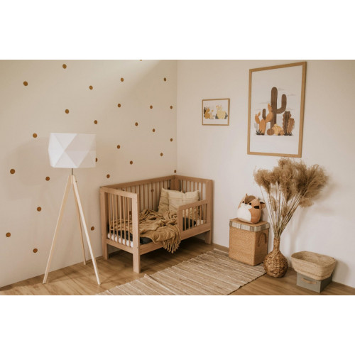 Postieľka Olivie Buk 120x60cm