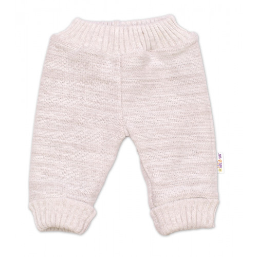 Rastúce obojstranné nohavice Hand Made, hnedá-béžová