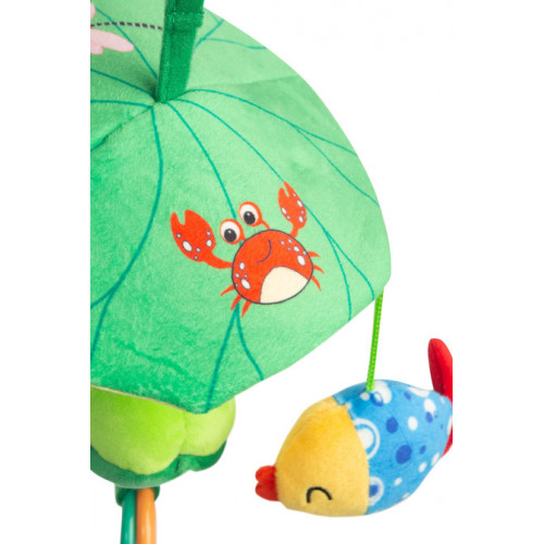 Kontrastný kolotoč nielen do kočíka Colorful - Žabka