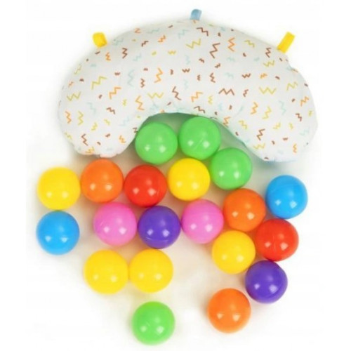 ECO TOYS Vzdelávacia deka 3v1 Týpí s loptičkami