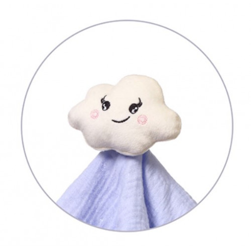 Prítulníček, maznáčik, mušelín, Blinky Cloud, 25 x 25,5 cm