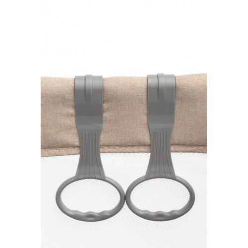 Detská skladacia ohrádka Quadra - béžová