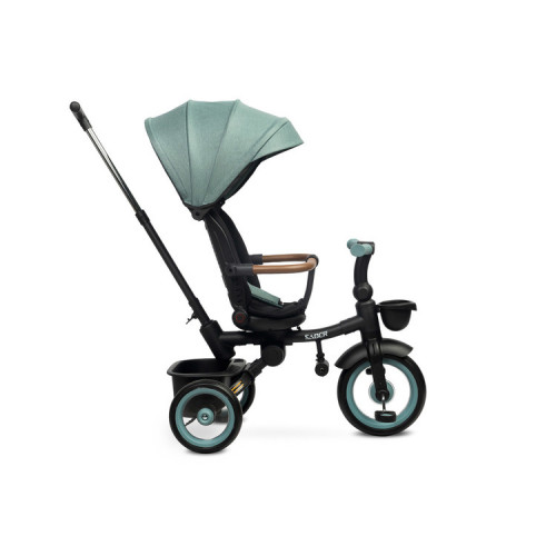 Multifunkčná detská trojkolka SABER - modrá, čierna