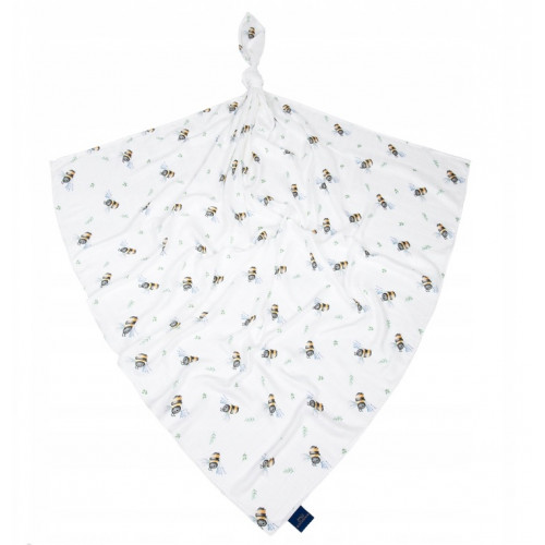 Bambusová plienka 75x75cm, lux, Včielky