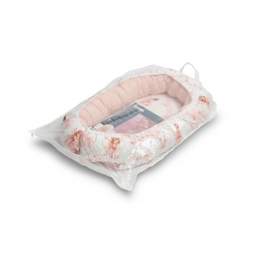 Hniezdočko, kokon pre bábätko mušelín, Víly ružové