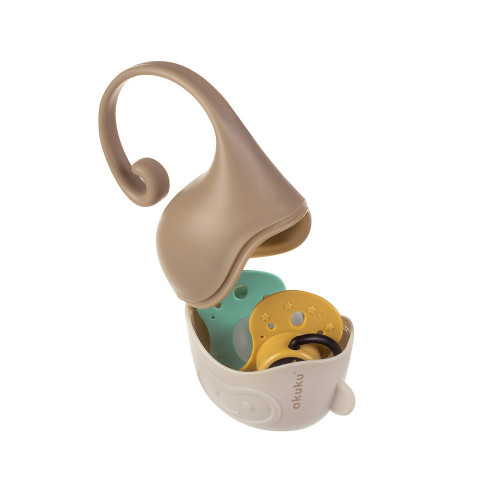 Box na cumlík Opička, hnedá