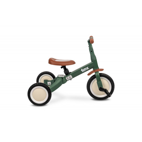 Multifunkčné detské odrážadlo a bicykel 4v1 Fox - zelené