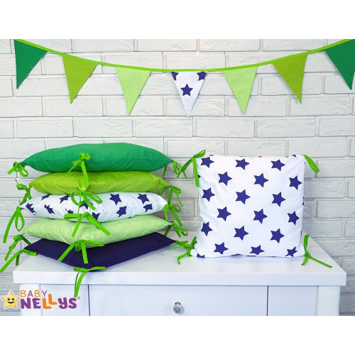 Vankúšikový mantinel s obliečkami Baby Nellys - č. Blo1